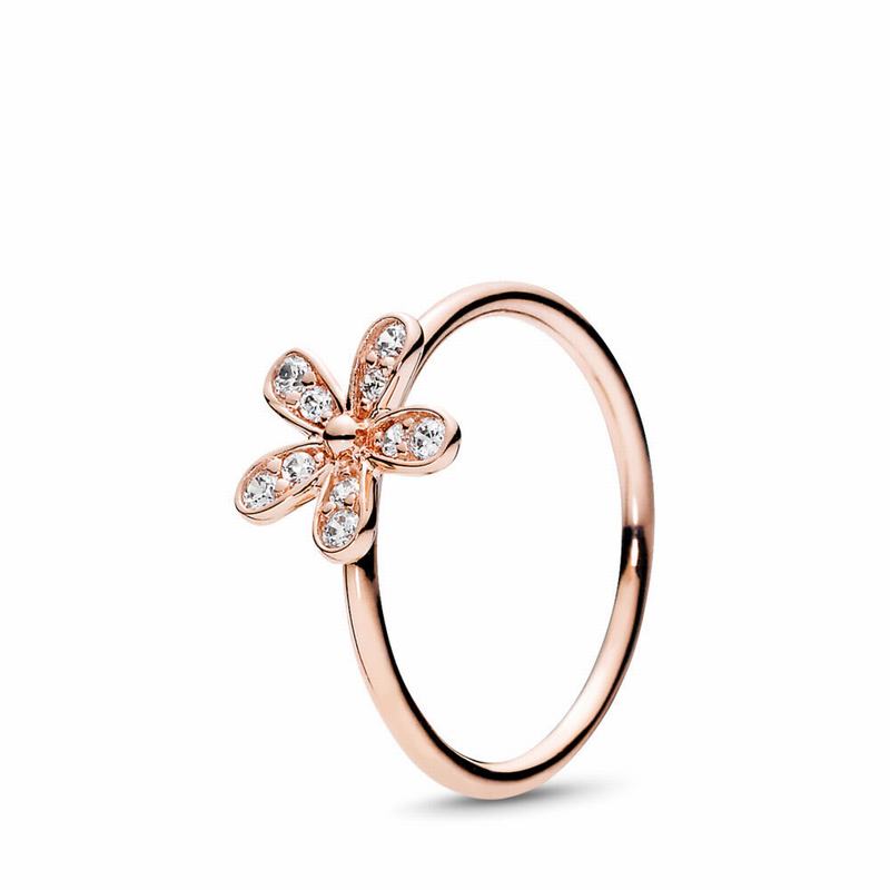 Anillos Apilables Pandora Rose™ Dazzling Daisy (62tQ8549)